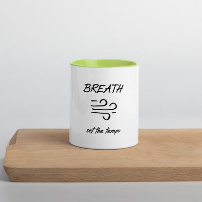 Breath mug with Color Inside