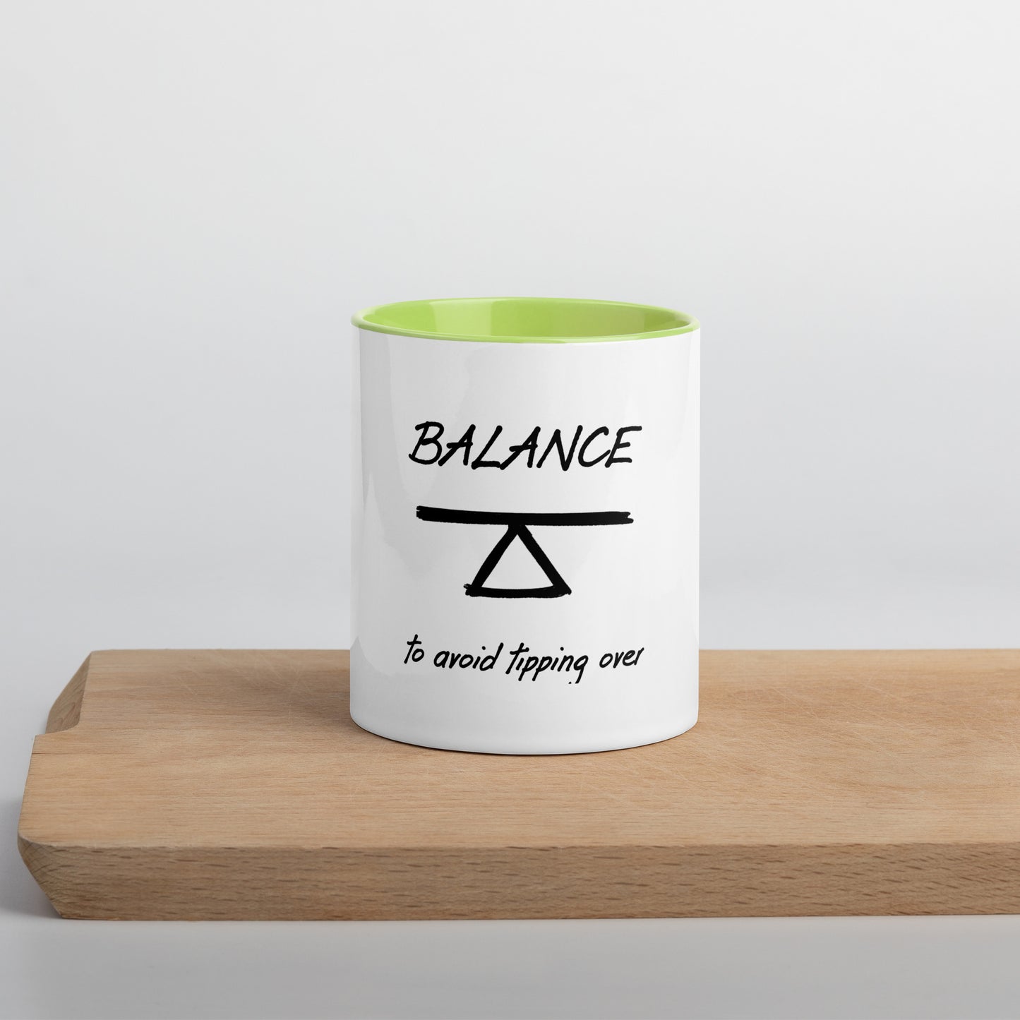Balance mug with Color Inside
