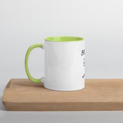 Breath mug with Color Inside