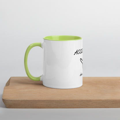 Acceptance mug with Color Inside