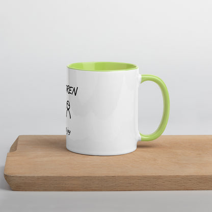 Children mug with Color Inside