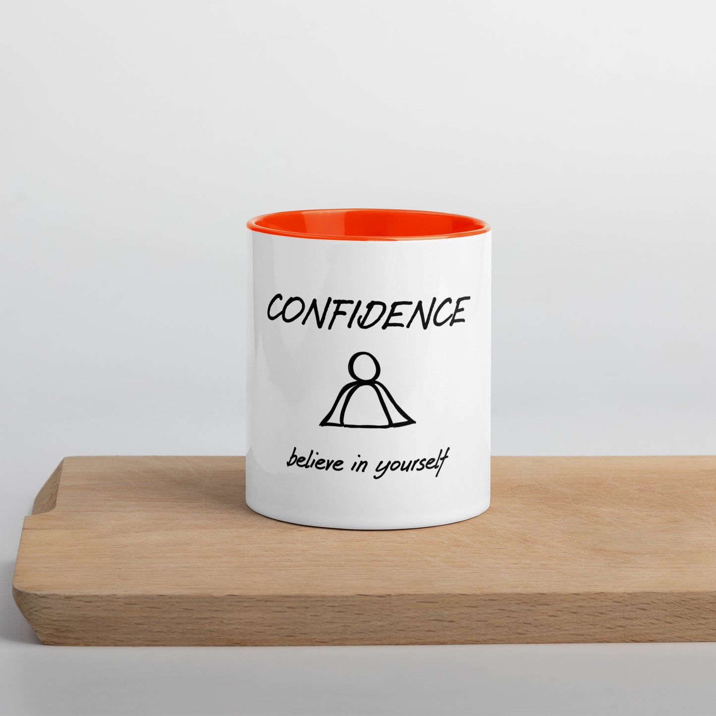Confidence mug with Color Inside