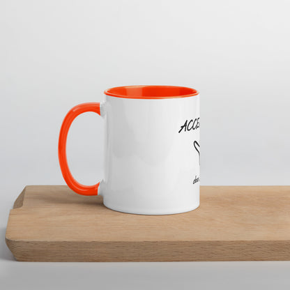 Acceptance mug with Color Inside