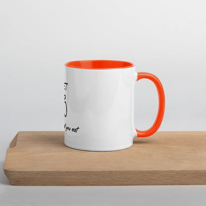 Diet mug with Color Inside
