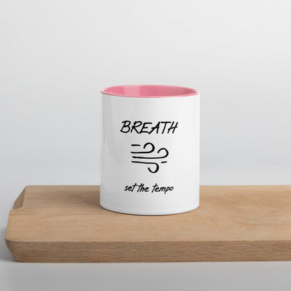 Breath mug with Color Inside