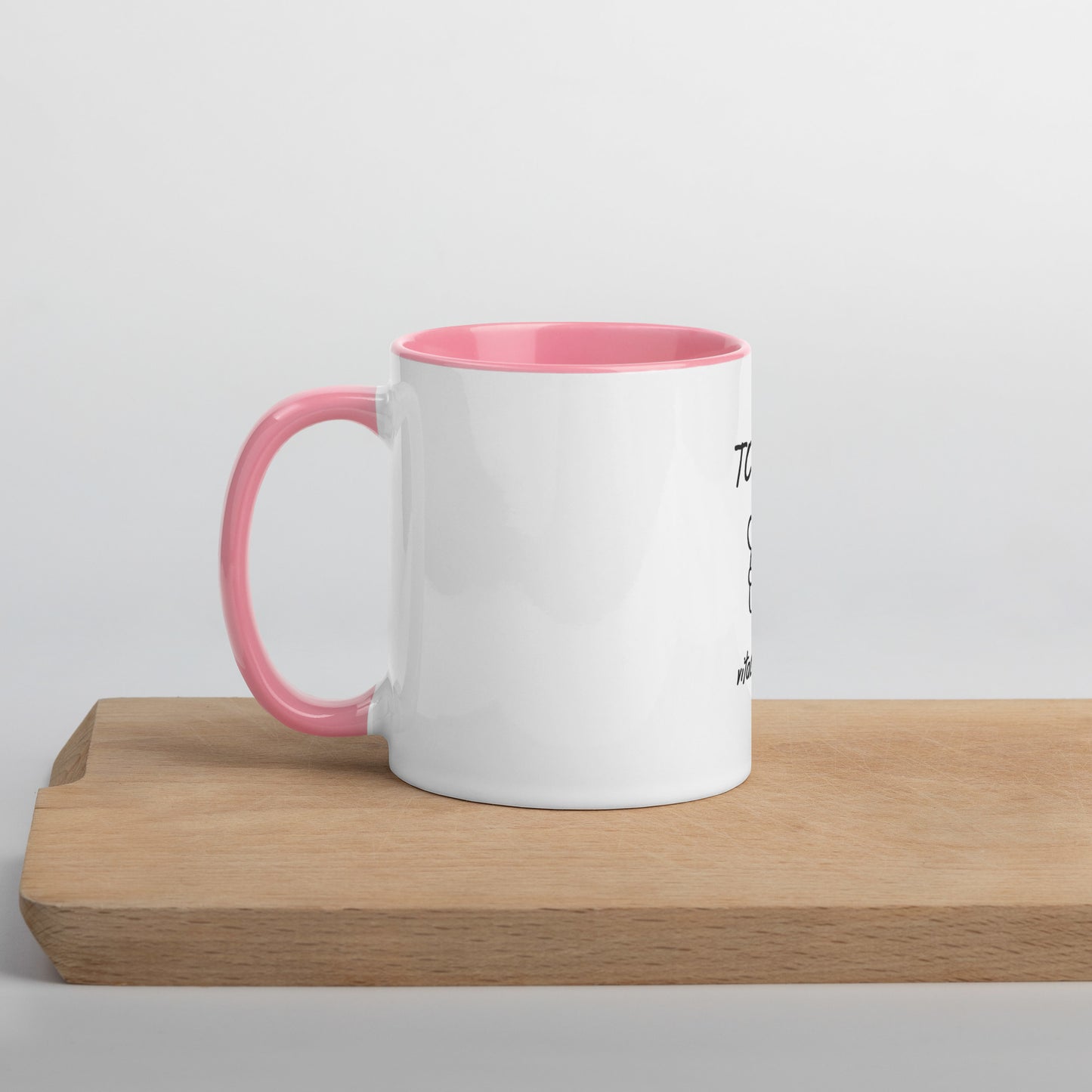 Touch mug with Color Inside