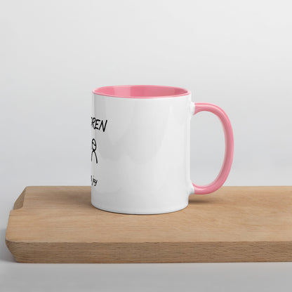 Children mug with Color Inside