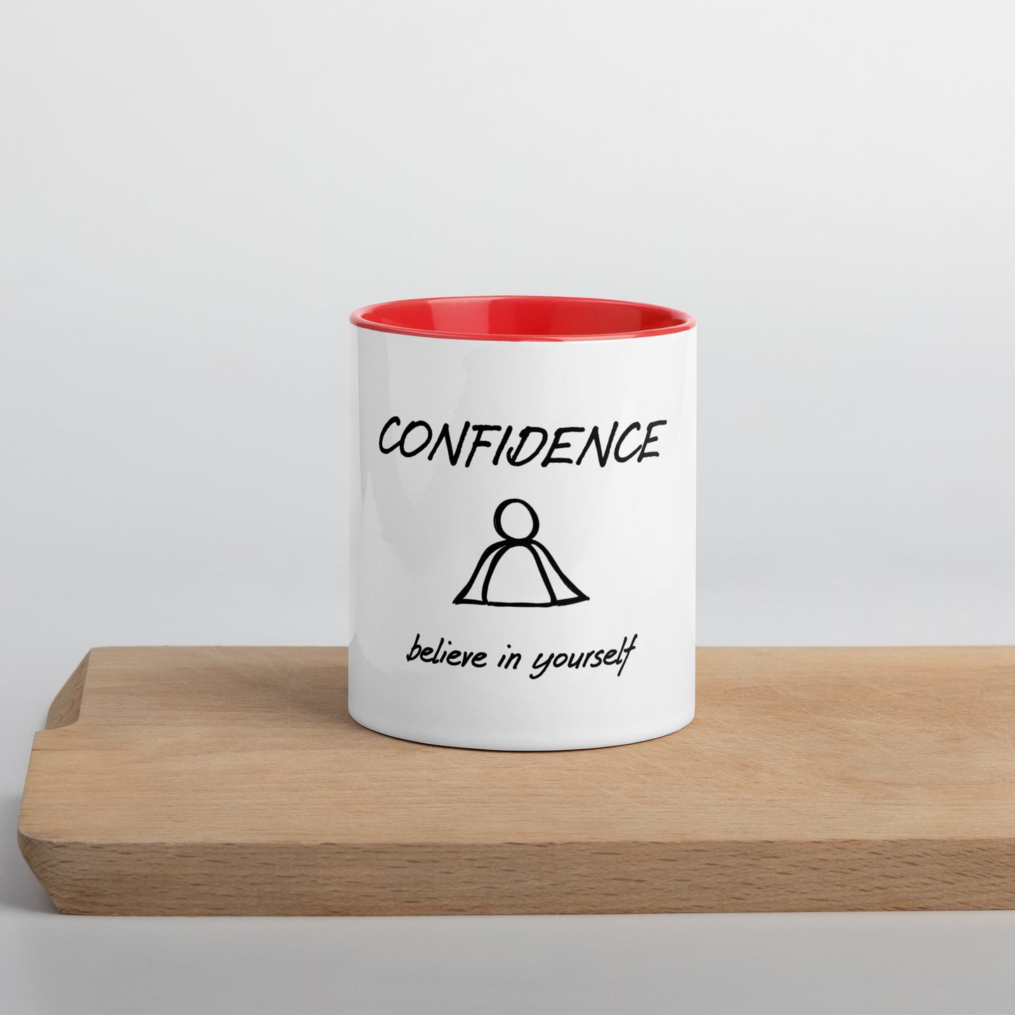 Confidence mug with Color Inside