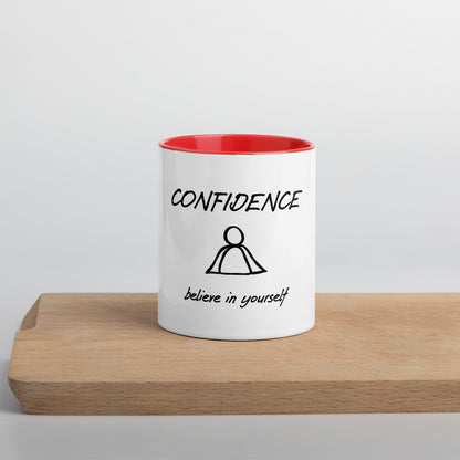 Confidence mug with Color Inside