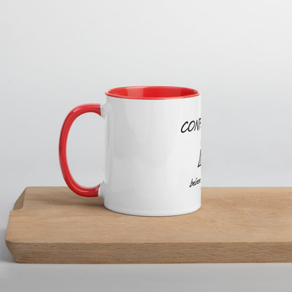 Confidence mug with Color Inside