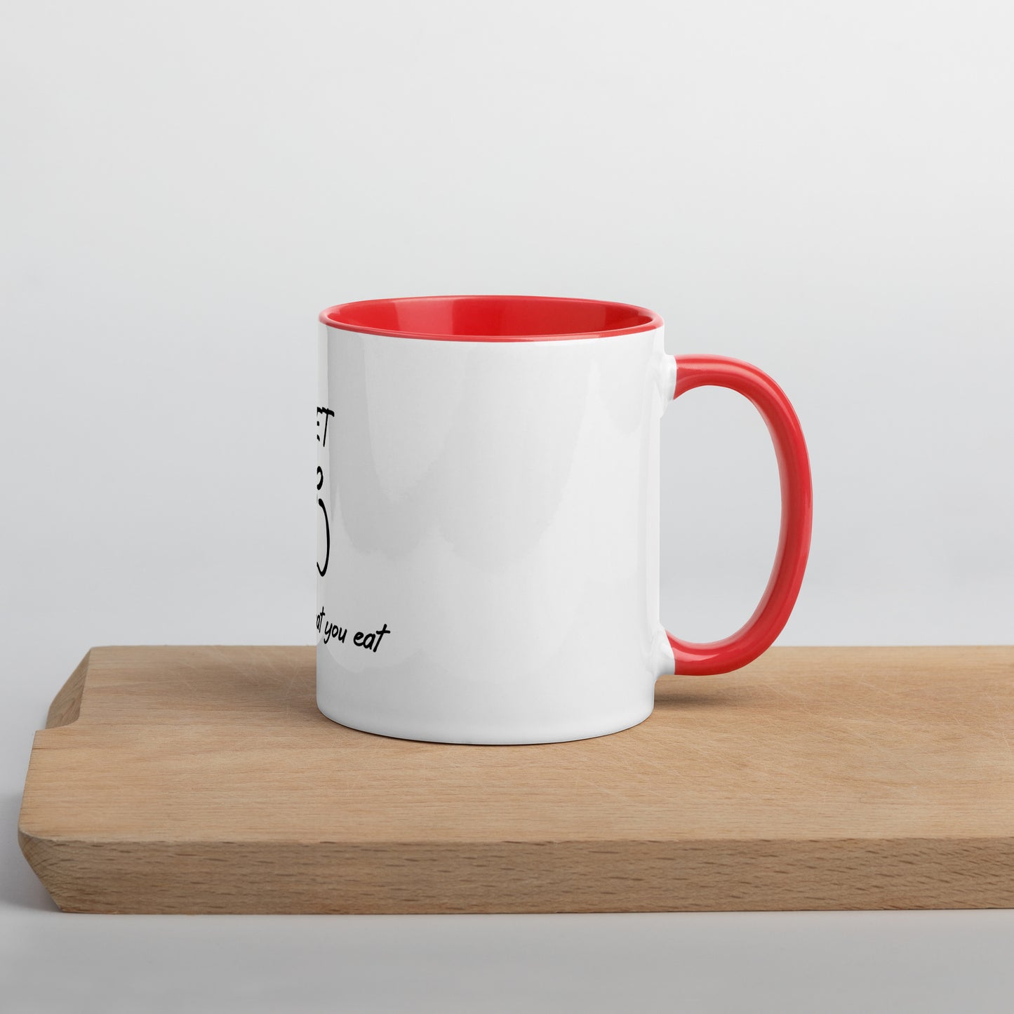 Diet mug with Color Inside