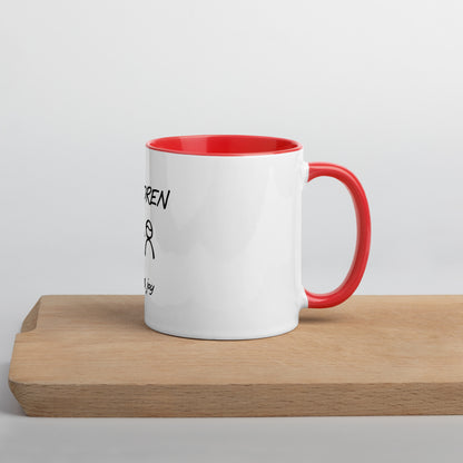 Children mug with Color Inside