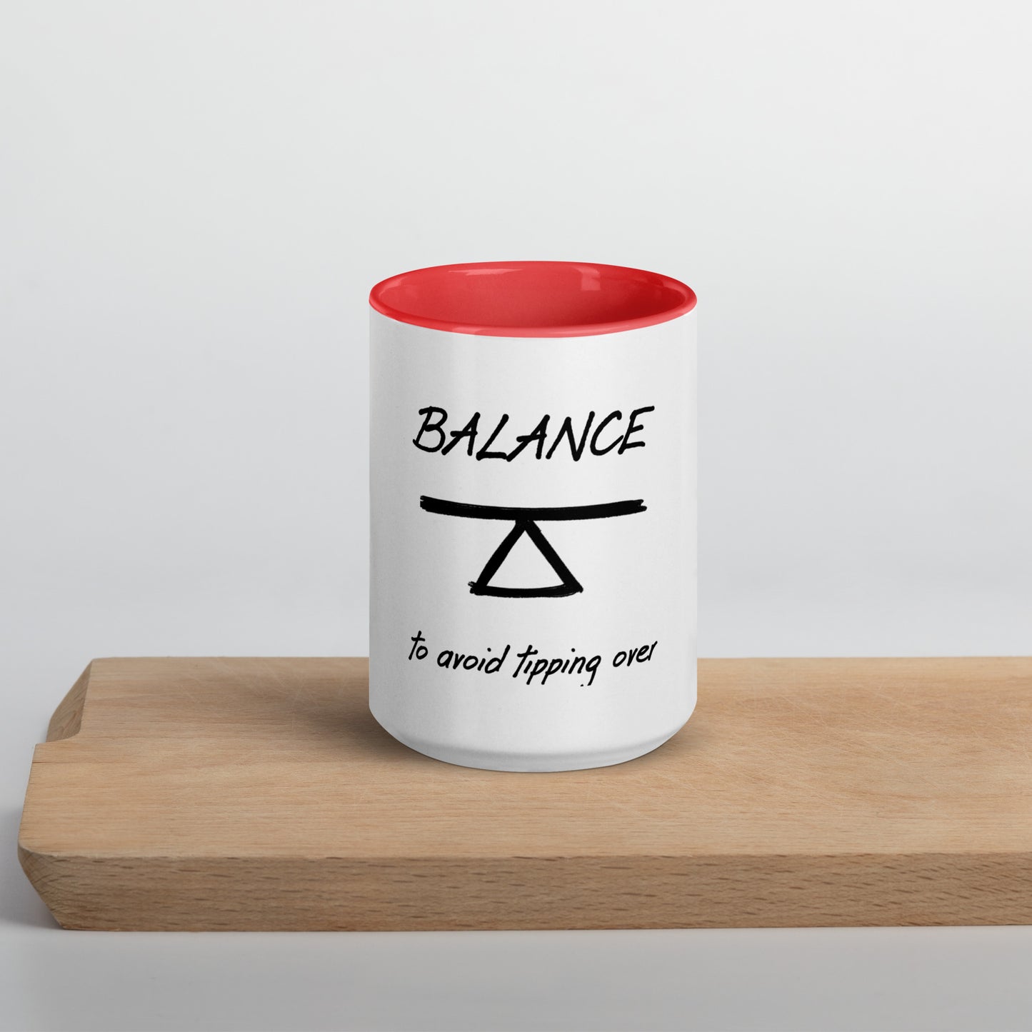 Balance mug with Color Inside