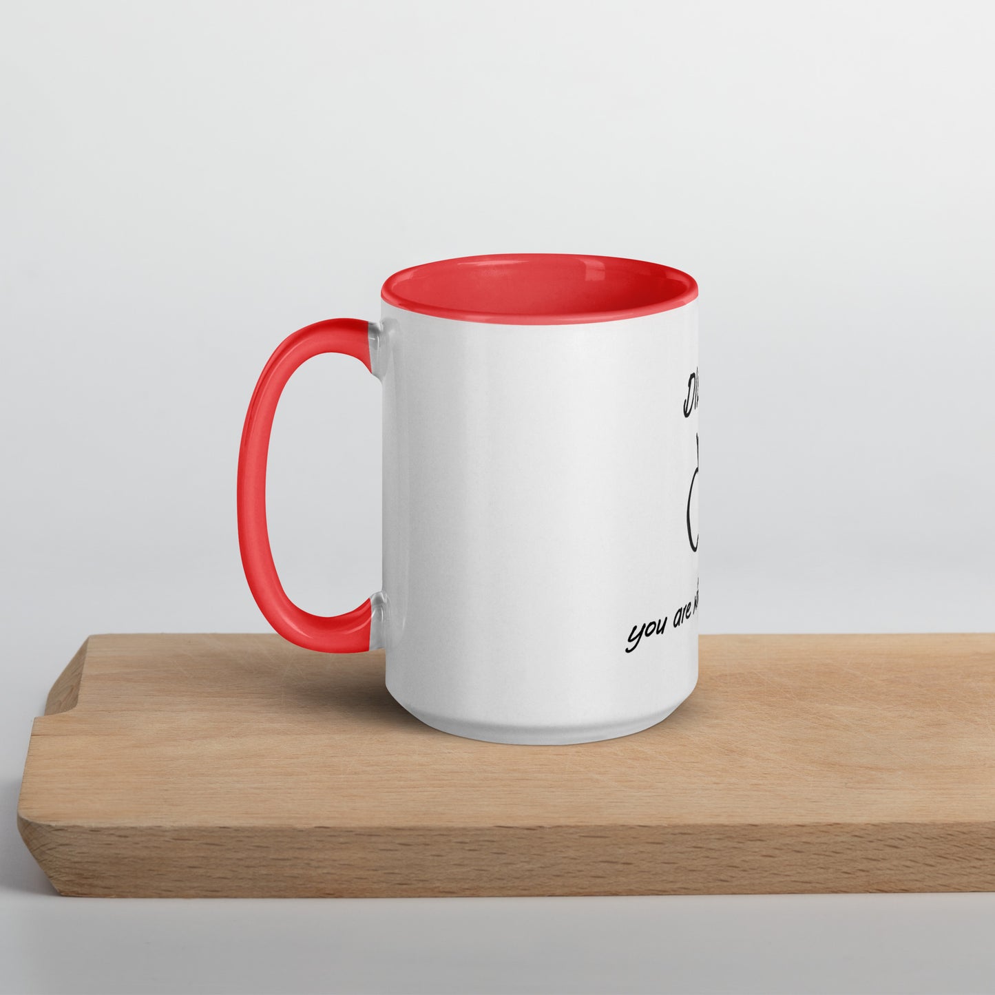 Diet mug with Color Inside