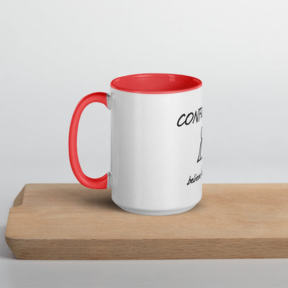 Confidence mug with Color Inside