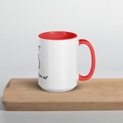 Diet mug with Color Inside
