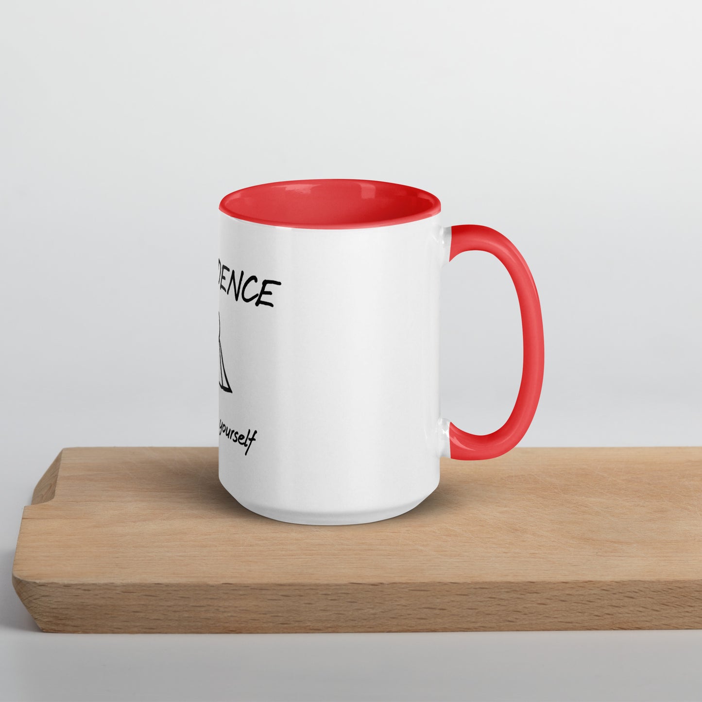Confidence mug with Color Inside