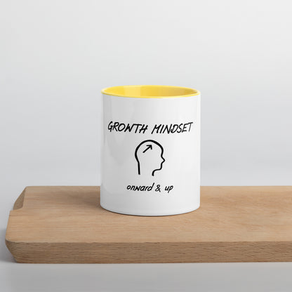 Growth mindset mug with Color Inside