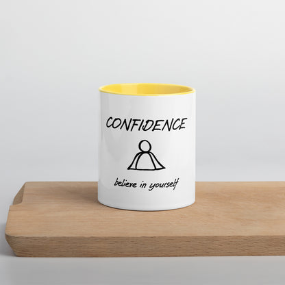 Confidence mug with Color Inside