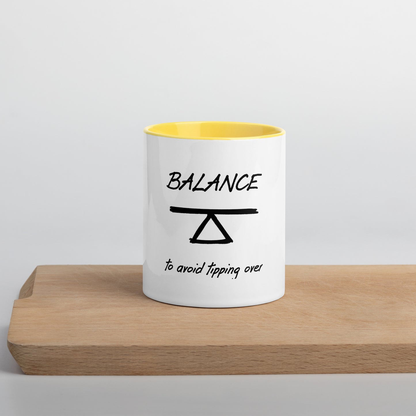 Balance mug with Color Inside