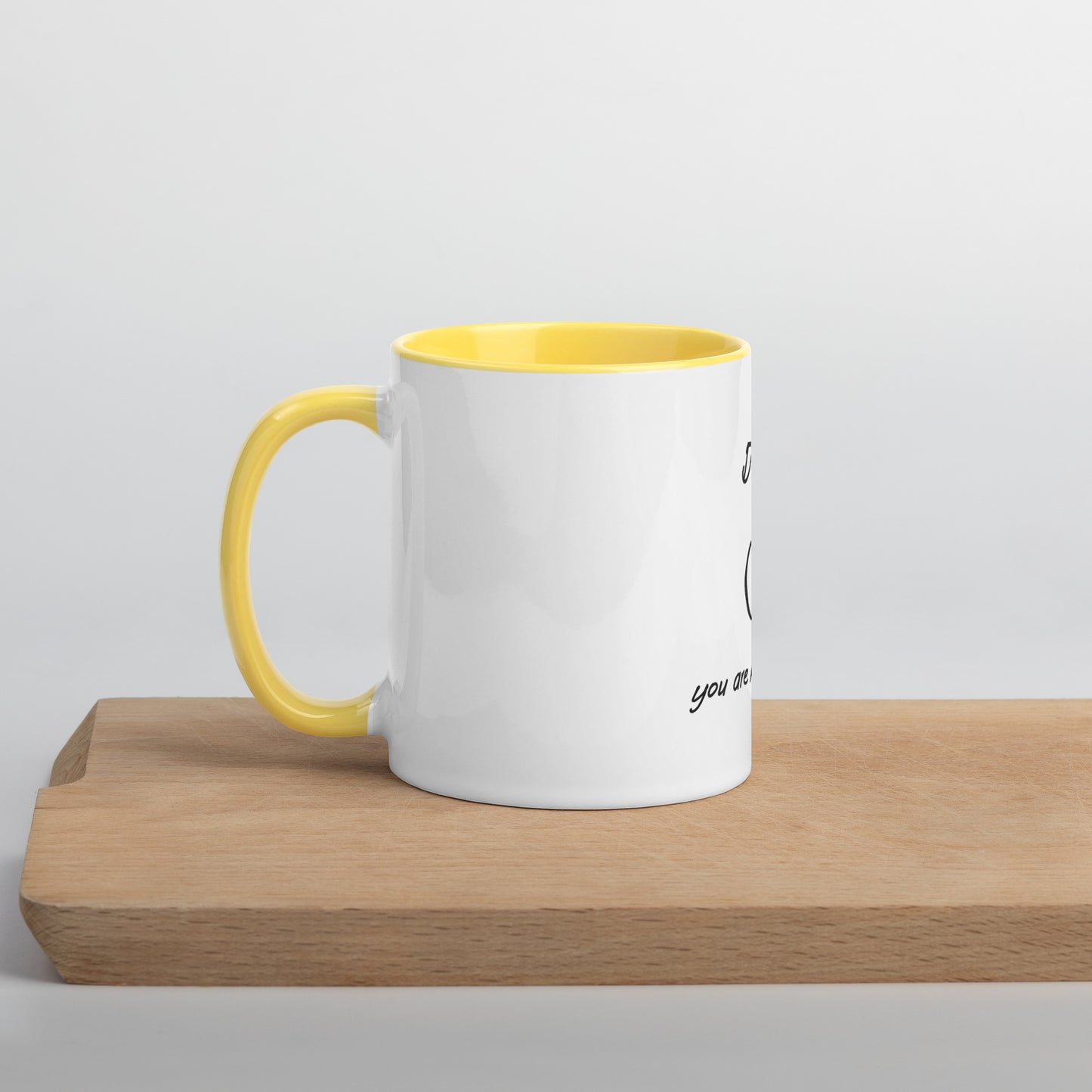Diet mug with Color Inside