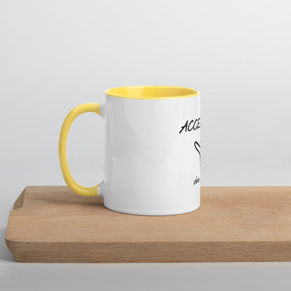 Acceptance mug with Color Inside