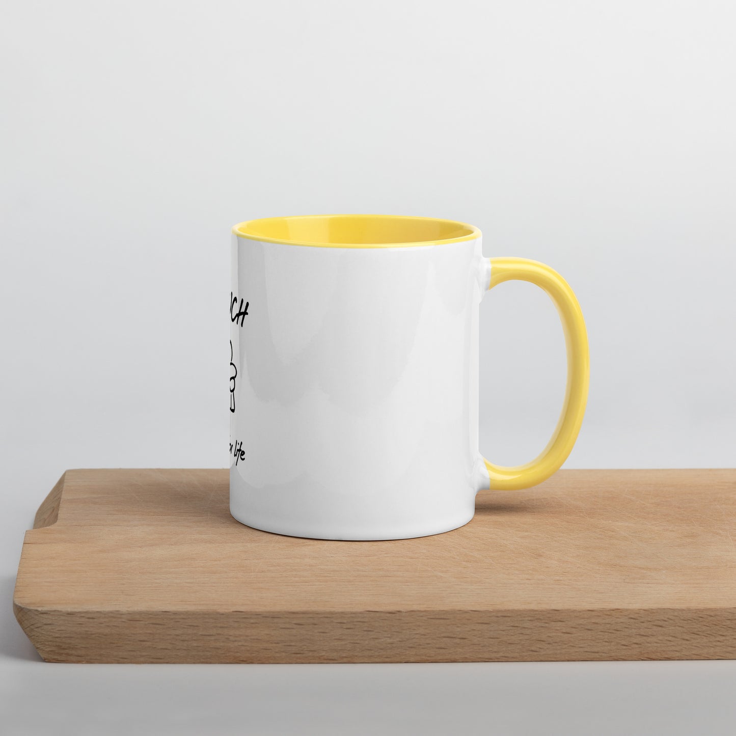 Touch mug with Color Inside