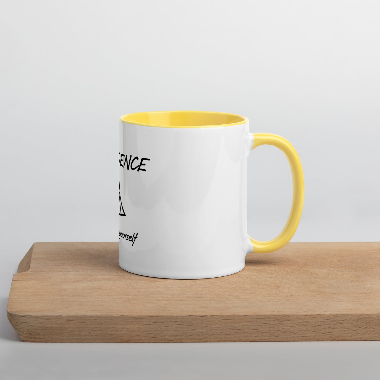 Confidence mug with Color Inside